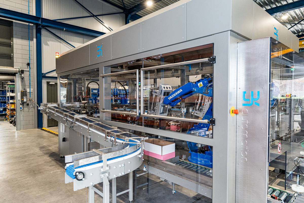 BK Automation - Custom Robot Palletizer 2024 